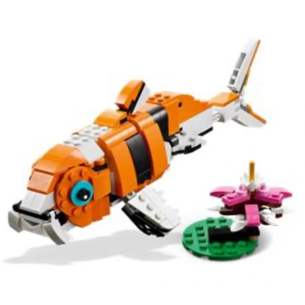 Lego creator 3 in 1 majestic tiger, koi, panda set new in sealed box 755 pieces